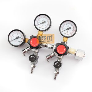 רגולטור ווסת גז CO2 כפול שתי יציאות