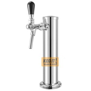 עמוד מזיגה ברז יחיד עם ווסת זרימה קו צינור ארוך