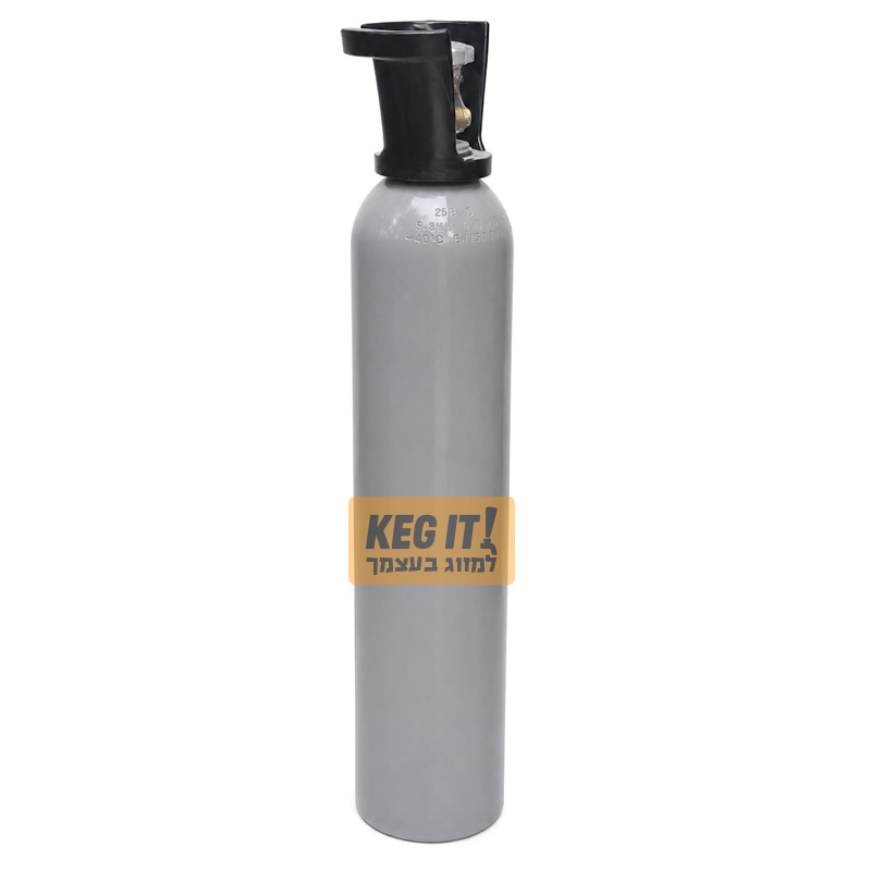 מיכל CO2 חדש גליל פחמן דו חמצני 7 ליטר להגזה בירה סודה